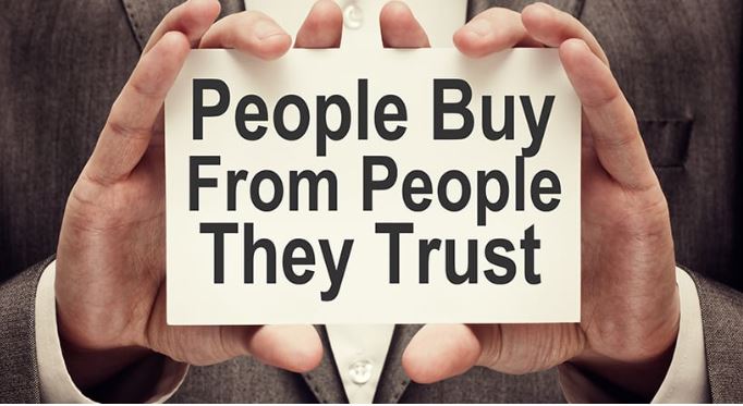 What are the 3 C’s in sales? People buy from people they trust